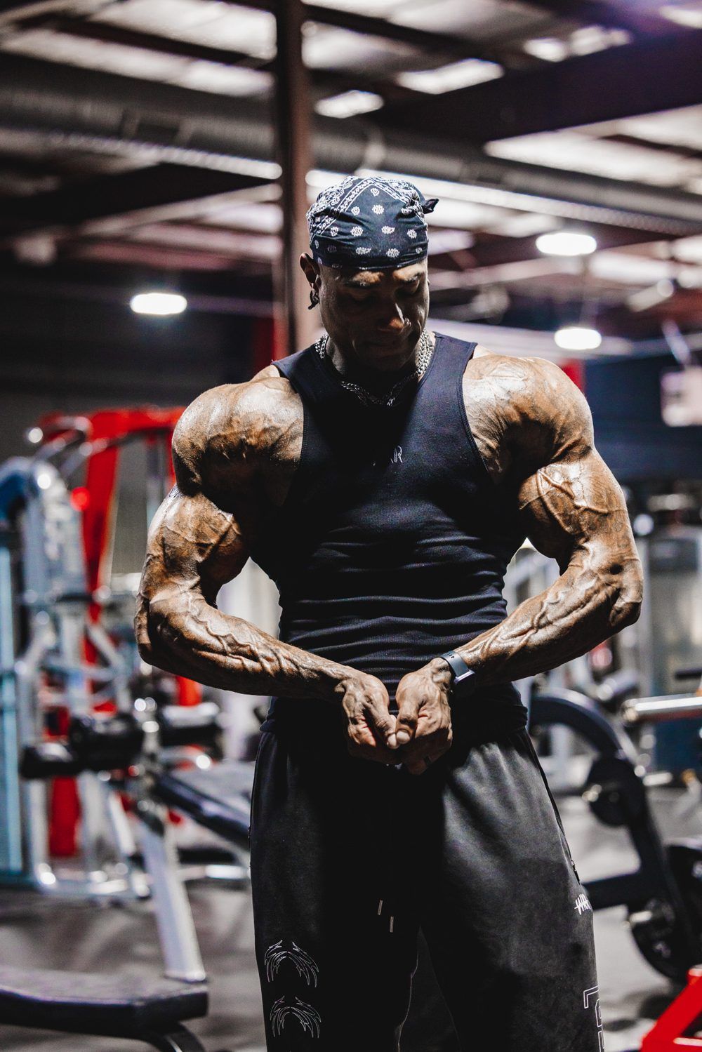 Coach Jae in the gym